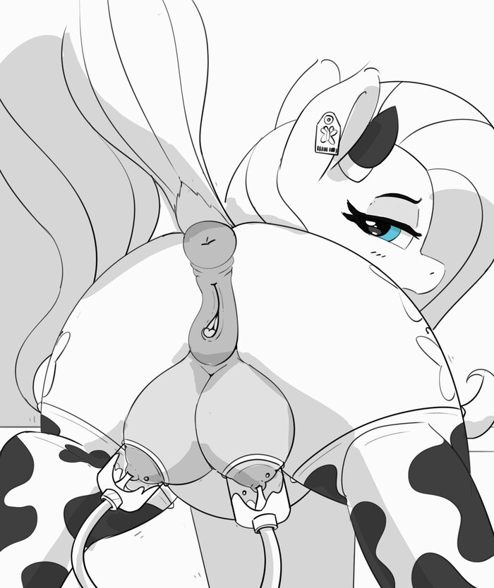 Milking time - NSFW, My little pony, MLP Explicit, MLP anatomically correct, MLP Socks, Pabbley, Fluttershy