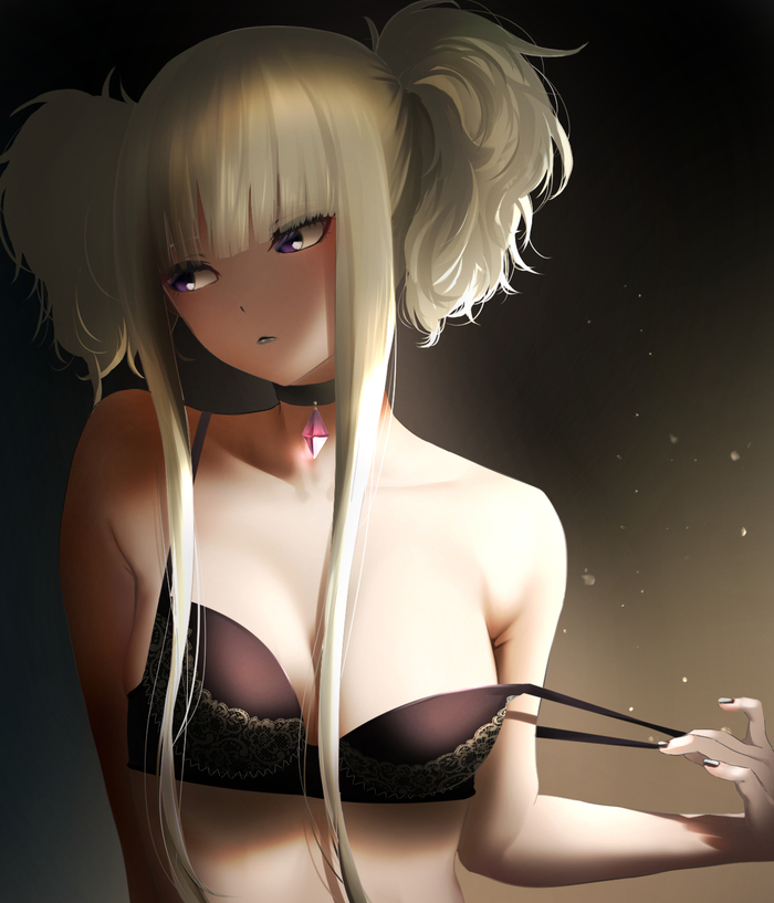 Congo - NSFW, Anime, Anime art, Underwear, Kongou, Choker, Aoki Hagane no Arpeggio