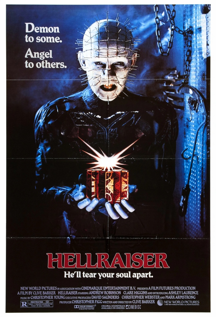 Boobs in Hellraiser (1987) - NSFW, Boobs, Movies, Horror, Thriller, 80-е, Movies of the 80s, 1987, Longpost