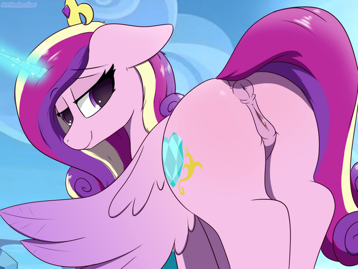 Любовный крупчик всеми любимый - NSFW, My Little Pony, PonyArt, MLP Explicit, MLP anatomically correct, Princess Cadance