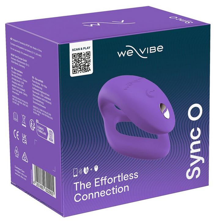 SexFox Review. We-Vibe Sync O - A Couples Vibrator That Won't Go Anywhere - NSFW, My, Sex Toys, Vibrator, Sex Shop, Overview, For two, Video, Soundless, Vertical video, Longpost