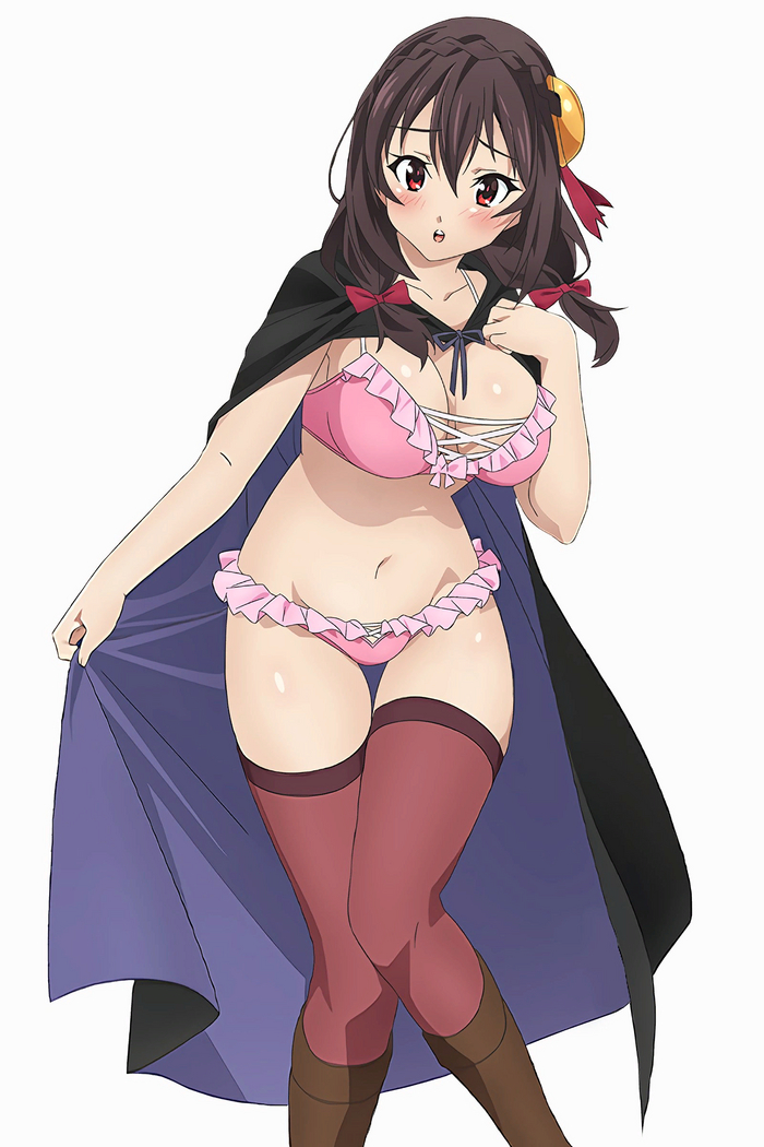 Yun-yun - NSFW, Anime art, Anime, Konosuba, Yunyun, Twitter (link)