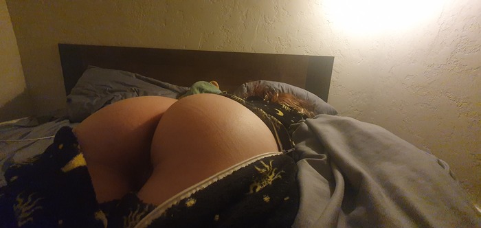 Homemade, lamp ass - NSFW, My, Erotic, Booty, Kigurumi, No face, No panties