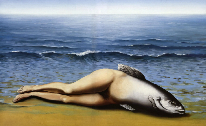 The right mermaid - NSFW, Mermaid, Painting, Surrealism