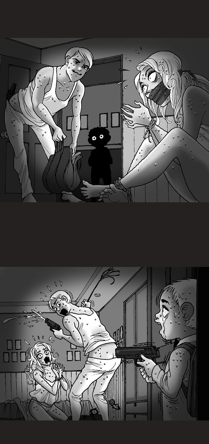 Companion - NSFW, My, Silent Horror, Darkbox, Comics, Erotic, Art, Longpost