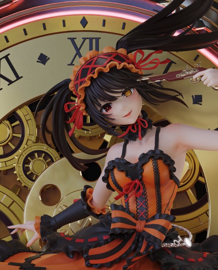 Kurumi - NSFW, Anime, Boobs, Figurines, Booty, Stockings, Suspenders, Date a live, Kurumi Tokisaki, Longpost