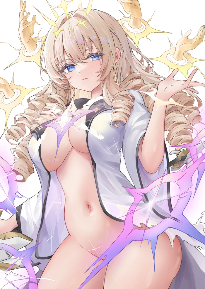 Crown - NSFW, Anime Art, Аниме, Goddess of victory: nikke, Crown (Nikke)