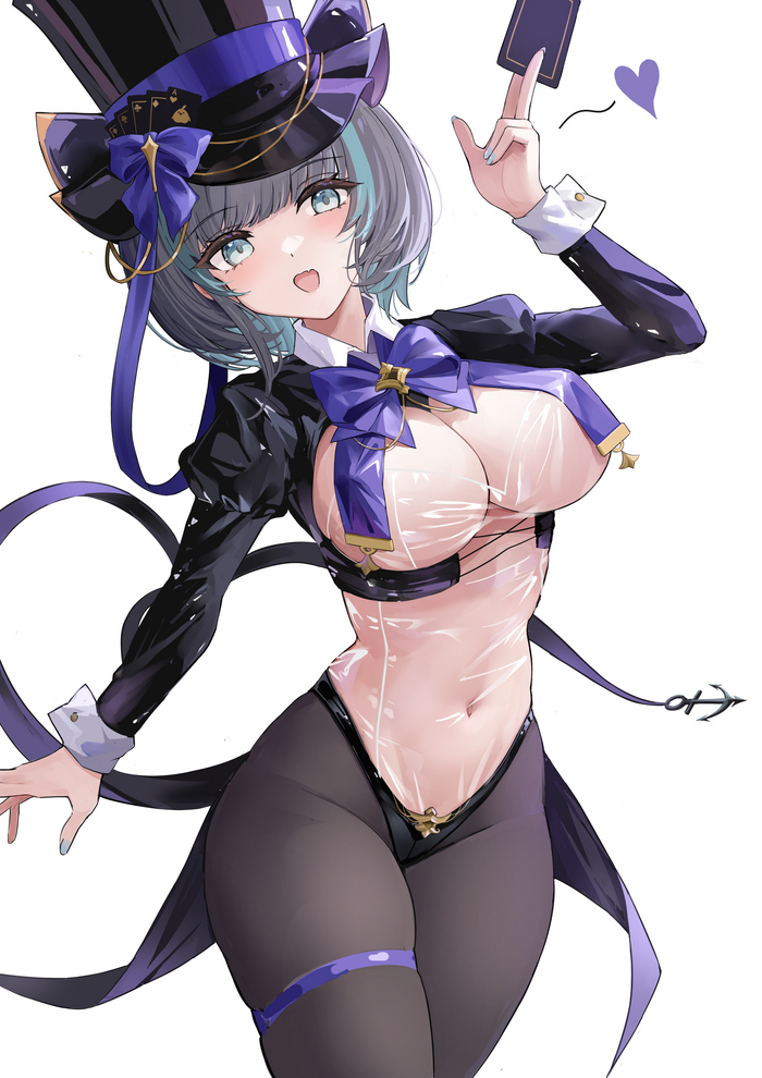 Cheshire - NSFW, Anime art, Anime, Azur lane, Cheshire