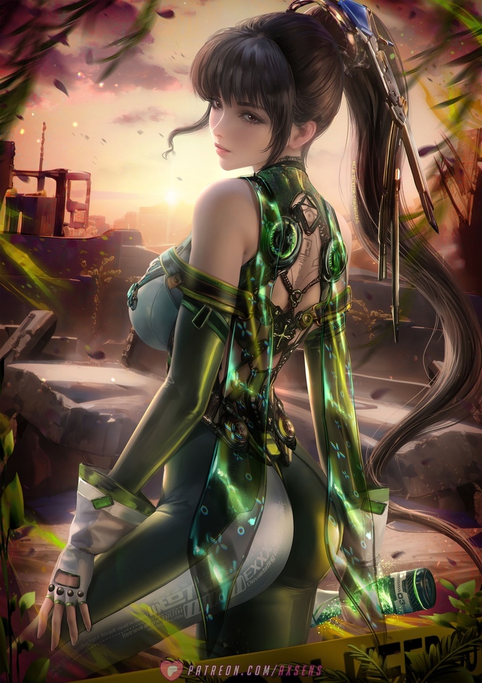 Eve - NSFW, Girls, Art, Games, Erotic, Eve (Stellar Blade), Axsens, Longpost