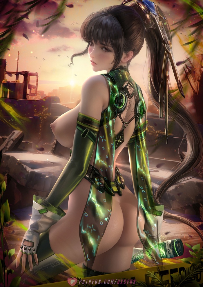 Eve - NSFW, Girls, Art, Games, Erotic, Eve (Stellar Blade), Axsens, Longpost