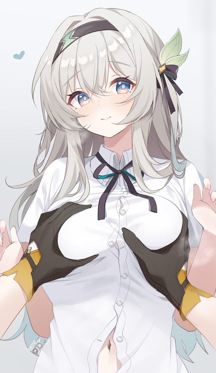 Жамк - NSFW, Anime Art, Аниме, Yuri, Подруга, Honkai: Star Rail, Firefly (Honkai: Star Rail), Stelle (Honkai: Star Rail), Петтинг, Twitter (ссылка)