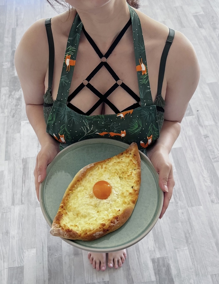 Three Buns - NSFW, My, Khachapuri, Homemade, No face, Erotic