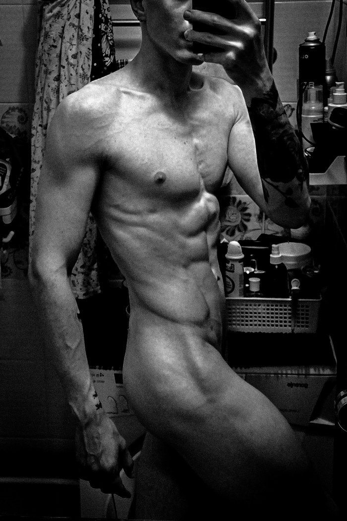 Good (hopefully) morning - NSFW, My, Naked guy, Male torso, Playgirl, Author's male erotica, Naked torso, Torso, Athletic body, Press