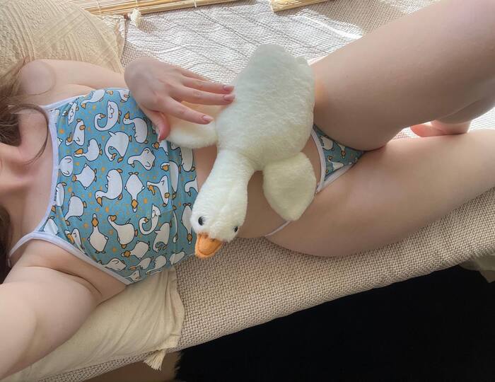 Nanan geese - NSFW, My, Erotic, Homemade, No face, Figure, Boobs, Booty, Longpost