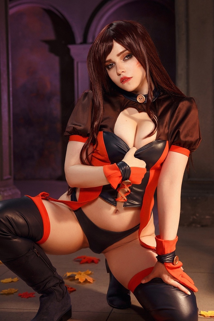 D.Va Witch (Ashen Reina) - NSFW, The photo, PHOTOSESSION, Cosplay, Cosplayers, Booty, Erotic, Overwatch, Dva, Halloween, Longpost