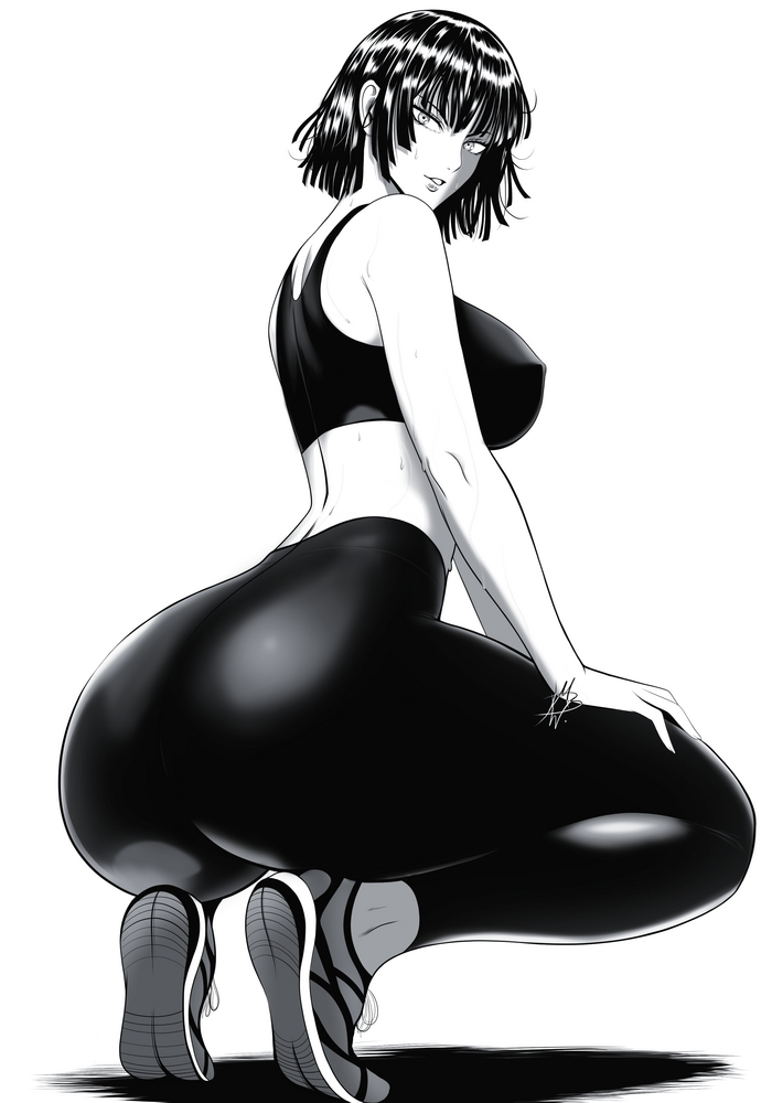 Продолжение поста «Фубуки» - NSFW, Арт, Аниме, Anime Art, Onepunchman, Fubuki, Mostlybluewyatt, Рисованная эротика, Twitter (ссылка), Волна постов, Ответ на пост