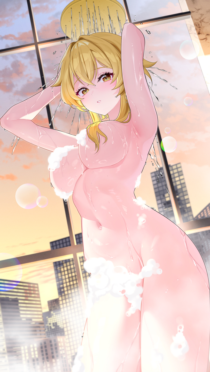 Lumine - NSFW, Anime Art, Genshin Impact, Lumine (Genshin Impact)