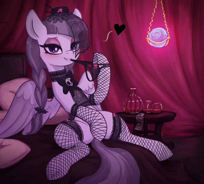 Та самая goth gf - NSFW, My Little Pony, PonyArt, MLP Edge, Inky Rose, T72b (художник)