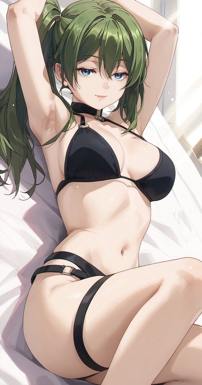 Ubel - NSFW, Anime, Anime art, Ubel (Sousou no Frieren), Sousou no Frieren, Bikini, Girls, Art