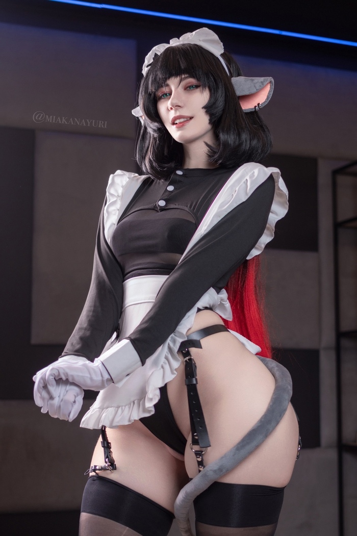 Myshchka - NSFW, Booty, Cosplay, Cosplayers, The photo, Erotic, Jane Doe (zzz), Zenless Zone Zero, Games, Longpost