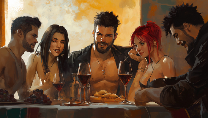 What to drink and what to eat at a group sex - NSFW, My, Sex, Group sex, Alcohol, Vital