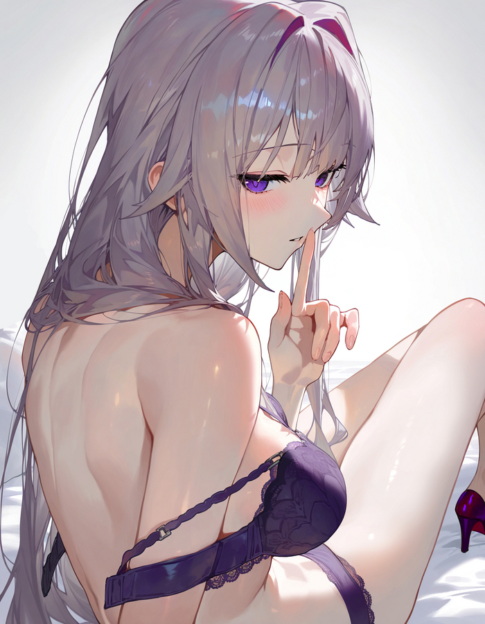 The Herta - 18+, Anime Art, Honkai: Star Rail, The Herta (Honkai: Star Rail), Арты нейросетей, NSFW