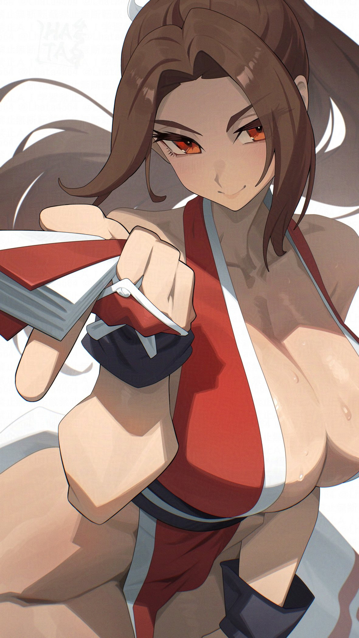 Май - 18+, Игры, Арт, Эротика, Mai Shiranui, The King of Fighters, NSFW