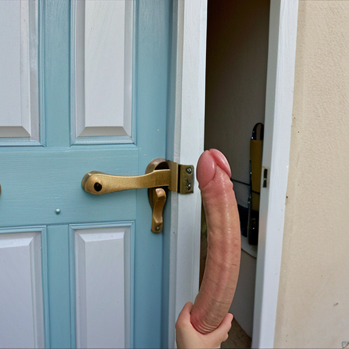 Knock-knock... -Can I come in? It's the postman! - 18+, My, Art, Neural network art, 3D, Artificial Intelligence, Erotic, Нейронные сети, Generated, Dildo, Dildo, Fantasy, Humor, Parody, Satire, Vulgarity, NSFW