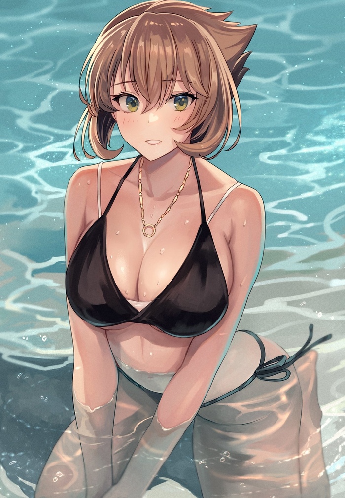 Mutsu - NSFW, Anime Art, Аниме, Kantai Collection, Mutsu