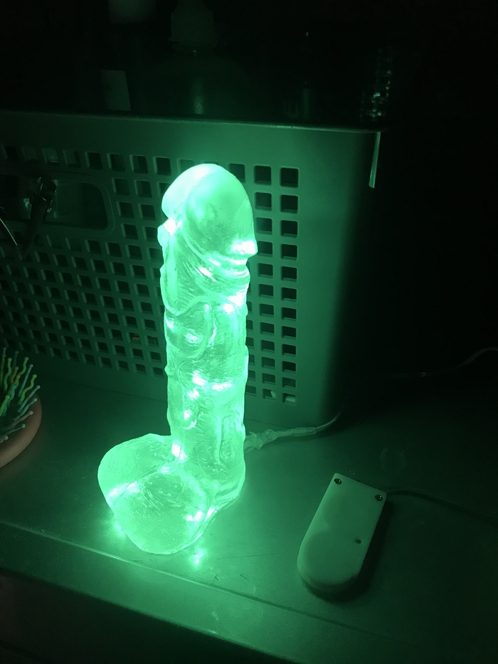 Night light for a lonely girlfriend)) 18+ - NSFW, Presents, Decor, Sex, Humor