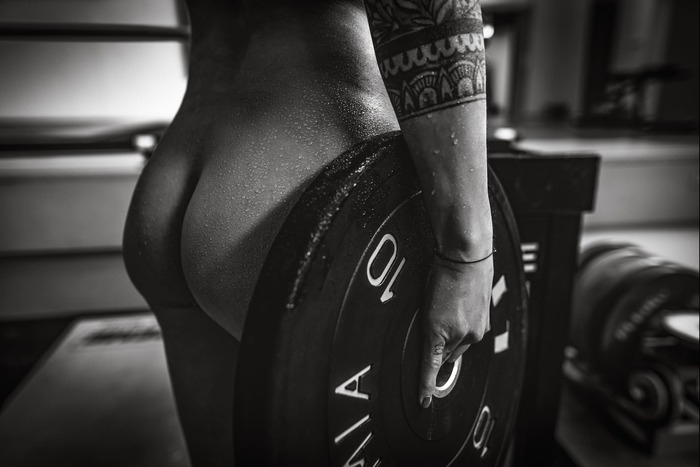 Photo: Czech weightlifters fight prejudice with candid shots - NSFW, Czech, The calendar, Sport, Barbell, Girls, The photo, Body, Figure, Black and white photo, Longpost