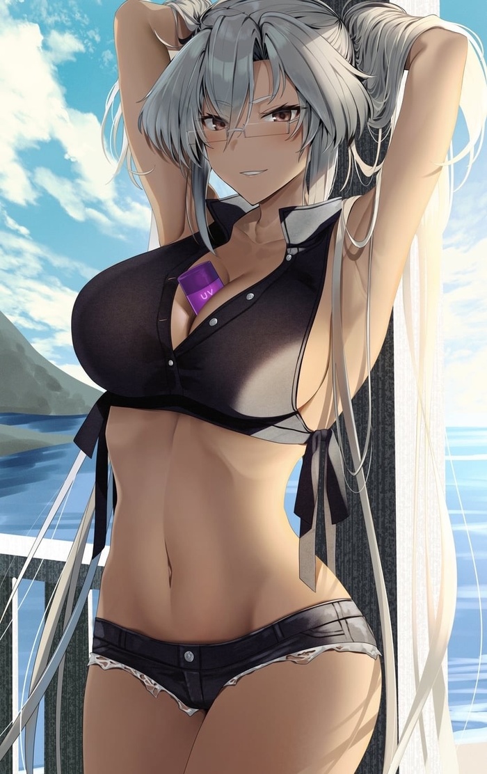 Musashi - NSFW, Anime art, Anime, Kantai collection, Musashi