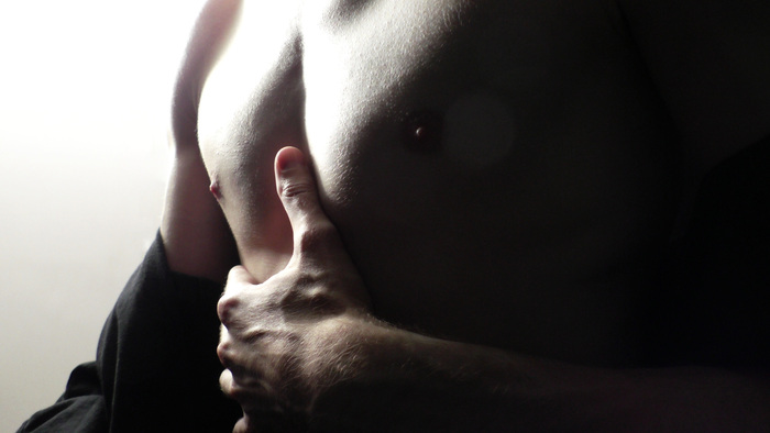 A game of shadows - NSFW, My, Author's male erotica, Playgirl, Torso, Arms