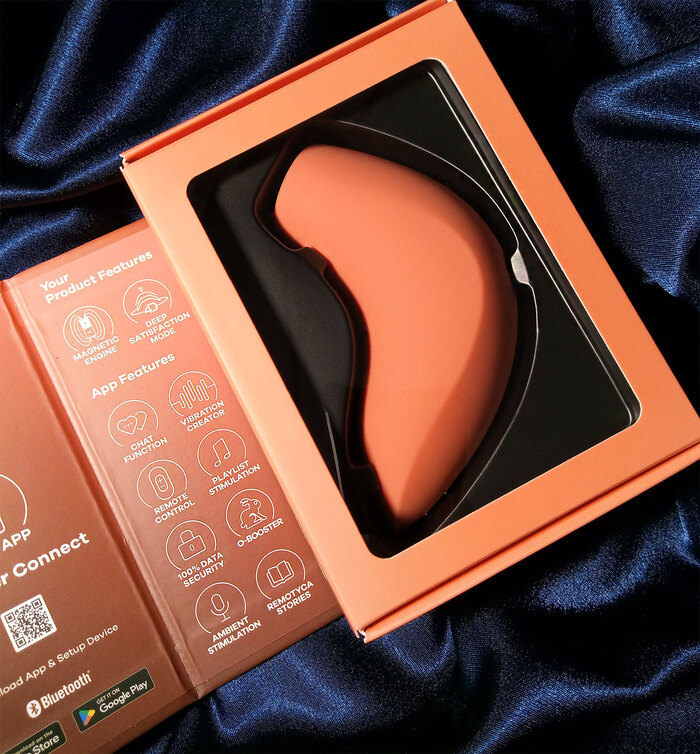 Обзор SexFox. Вакуум-волновой бесконтактный стимулятор клитора Satisfyer Magnetic Deep Pulse - двигаем мембрану - NSFW, Моё, Секс-Игрушки, Секс-Шоп, Мастурбация, Женское, Секс, Оргазм, Видео, Без звука, Вертикальное видео, Длиннопост