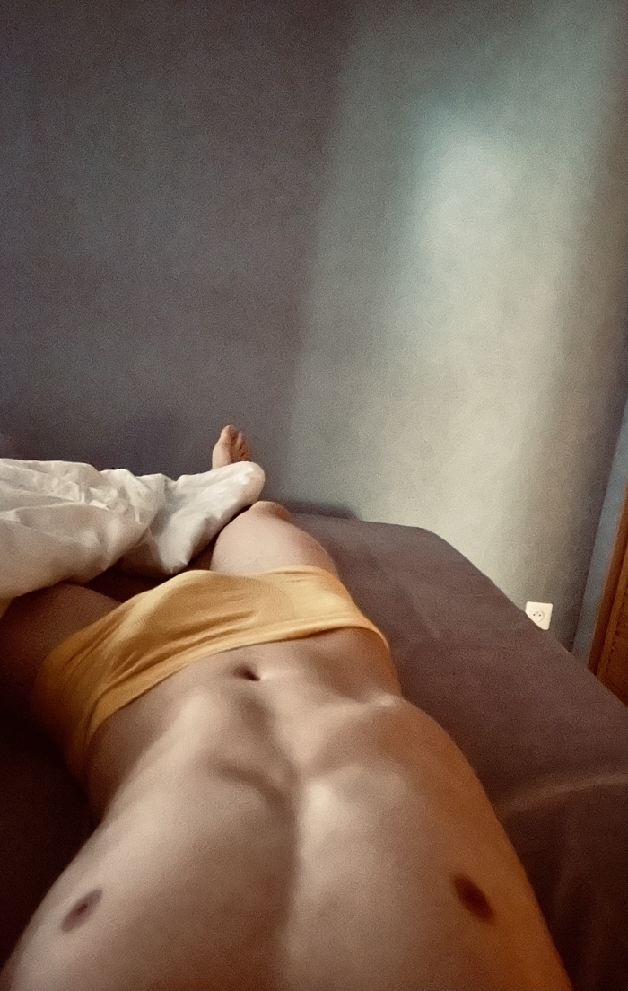Good morning everyone! - Author's male erotica, NSFW, My, Playgirl, Bed, Male torso
